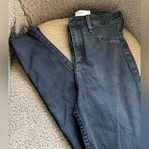 curvy high rise jean legging
